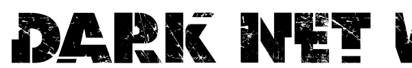 Dark Net Warrior font preview
